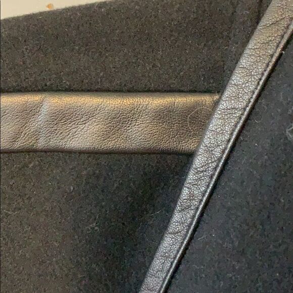 Vince Drape Vest with Leather Trim XS - Picture 3 of 5
